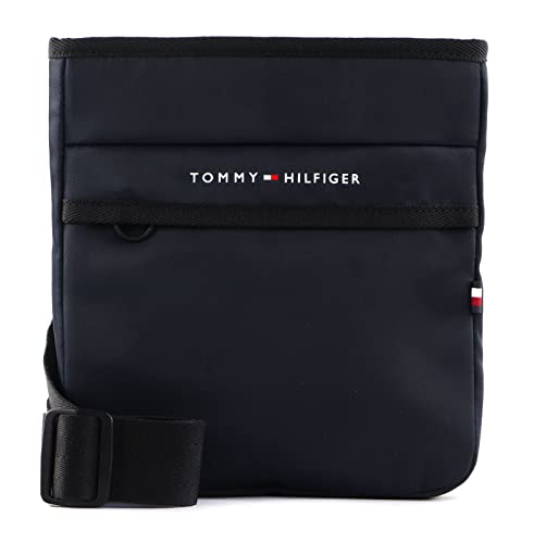 Tommy Hilfiger Herren Umhängetasche TH Skyline Mini Crossover Klein, Blau (Space Blue), Einheitsgröße von Tommy Hilfiger