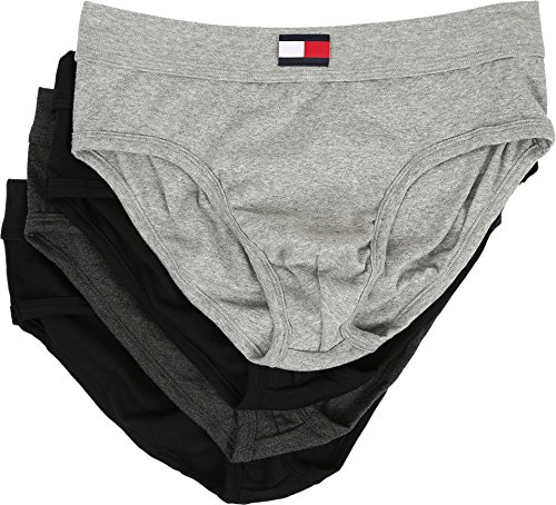 Tommy Hilfiger Herren Unterwäsche Multipack Cotton Classic Slip - Schwarz - Large von Tommy Hilfiger