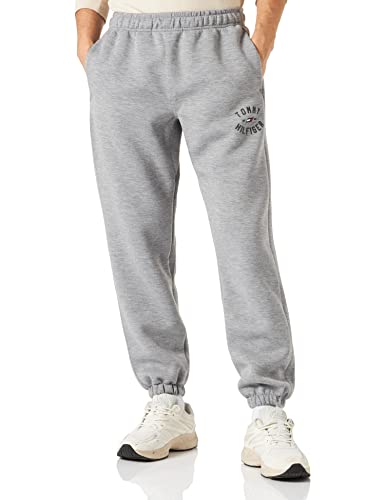 Tommy Hilfiger Herren Varsity Graphic Pant MW0MW27551 Jogginghosen, Gelb (Heathered Speckled Dark Grey), L von Tommy Hilfiger