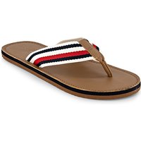 Tommy Hilfiger Herren Zehensandalen blau Textil von Tommy Hilfiger