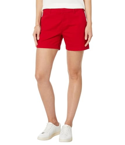 Tommy Hilfiger Hollywood-Shorts für Damen, 12,7 cm, Scharlachrot, Größe 36-38, Scharlachrot, 40 Tommy Hilfiger Hollywood-Shorts für Damen, 12,7 cm, Scharlachrot, Größe 36-38, Scharlachrot, 40 von Tommy Hilfiger