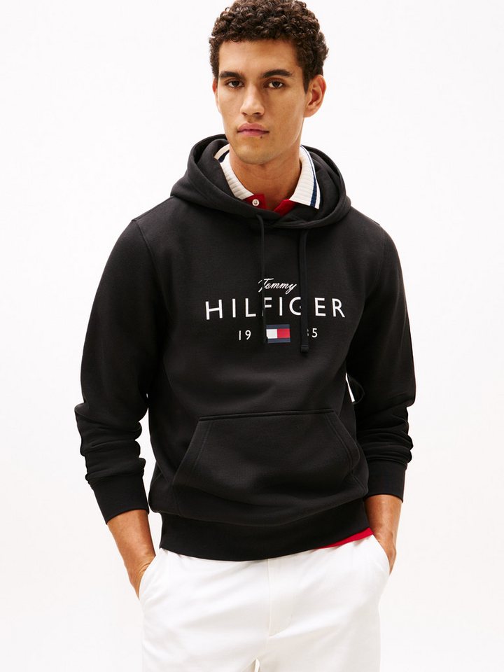 Tommy Hilfiger Hoodie BRAND LOVE BIG HILFIGER mit Logo-Grafik, normale Passform von Tommy Hilfiger