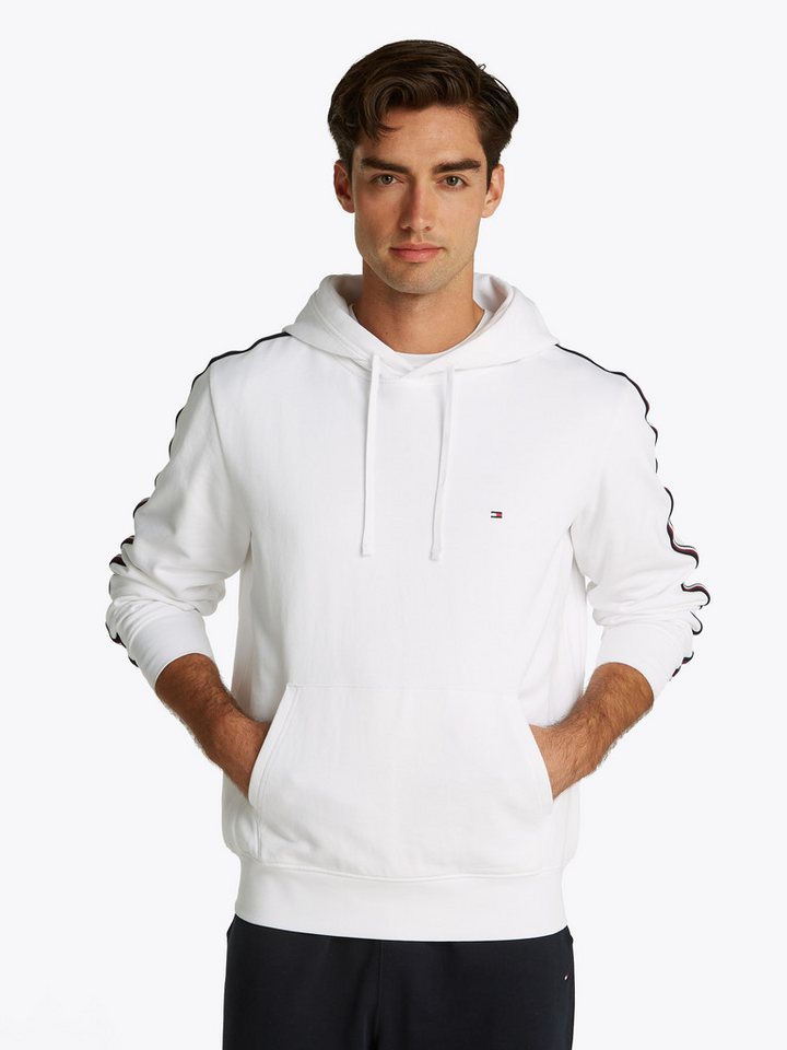 Tommy Hilfiger Hoodie GLOBAL STRIPE HOODY mit Streifen in Tommy farbe auf dem Ärmel von Tommy Hilfiger
