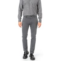 Tommy Hilfiger Herren Hose grau Baumwolle Slim Fit von Tommy Hilfiger