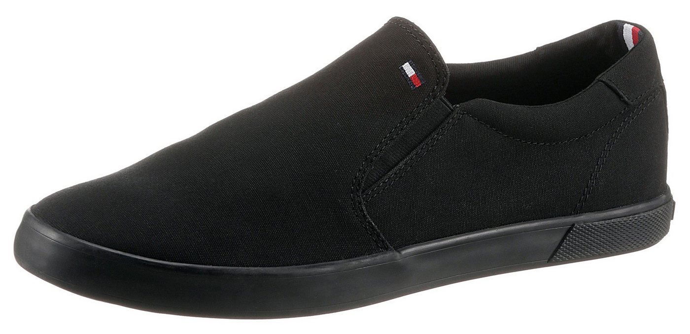 Tommy Hilfiger ICONIC SLIP ON SNEAKER Slip-On Sneaker Slipper, Freizeitschuh, Halbschuh mit seitlichen Stretcheinsätzen von Tommy Hilfiger