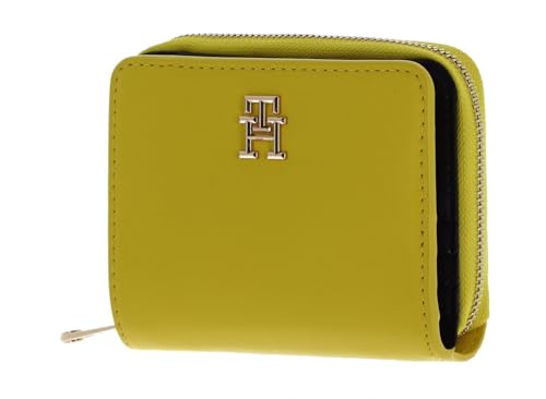 TOMMY HILFIGER Iconic Tommy ZA Wallet M Valley Yellow von TOMMY HILFIGER