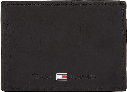 Tommy Hilfiger Herren Portemonnaie Johnson Mini Klein, Schwarz (Black), Einheitsgröße von Tommy Hilfiger