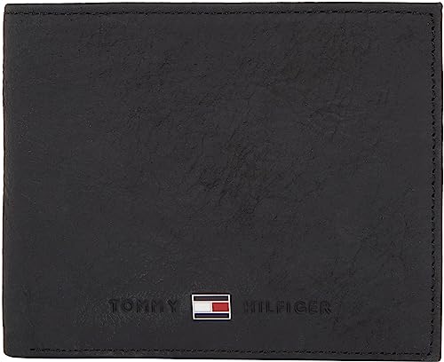 Tommy Hilfiger Herren Geldbeutel Johnson Mini Klein, Schwarz (Black), Einheitsgröße von Tommy Hilfiger