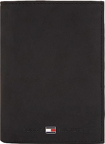 Tommy Hilfiger Herren Geldbeutel Johnson mit Münzfach, Schwarz (Black), Einheitsgröße von Tommy Hilfiger