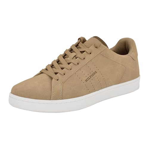 Tommy Hilfiger Jacalyn Herren-Sneaker, Medium Natural 101, 44-44.5 EU von Tommy Hilfiger