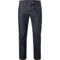 Tommy Hilfiger Herren Jeans blau Baumwoll-Stretch Straight Fit von Tommy Hilfiger