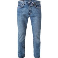 Tommy Hilfiger Herren Jeans blau Baumwolle Slim Fit von Tommy Hilfiger