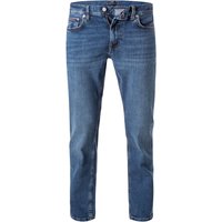 Tommy Hilfiger Herren Jeans blau Baumwoll-Stretch Straight Fit von Tommy Hilfiger