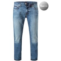 Tommy Hilfiger Herren Jeans blau Baumwoll-Stretch Straight Fit von Tommy Hilfiger