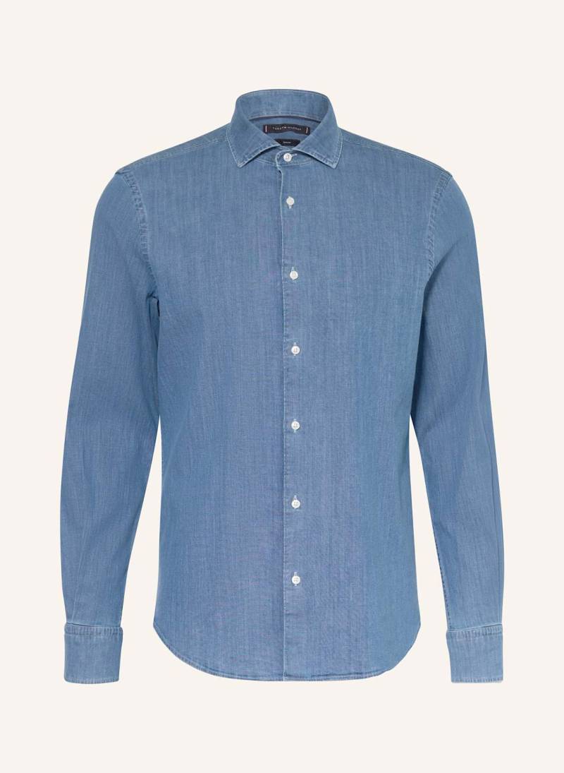 Tommy Hilfiger Jeanshemd Slim Fit blau von Tommy Hilfiger