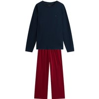 Tommy Hilfiger Jersey-Schlafanzug mit gemusterter Hose und Stretch, X-Mas in M von Tommy Hilfiger