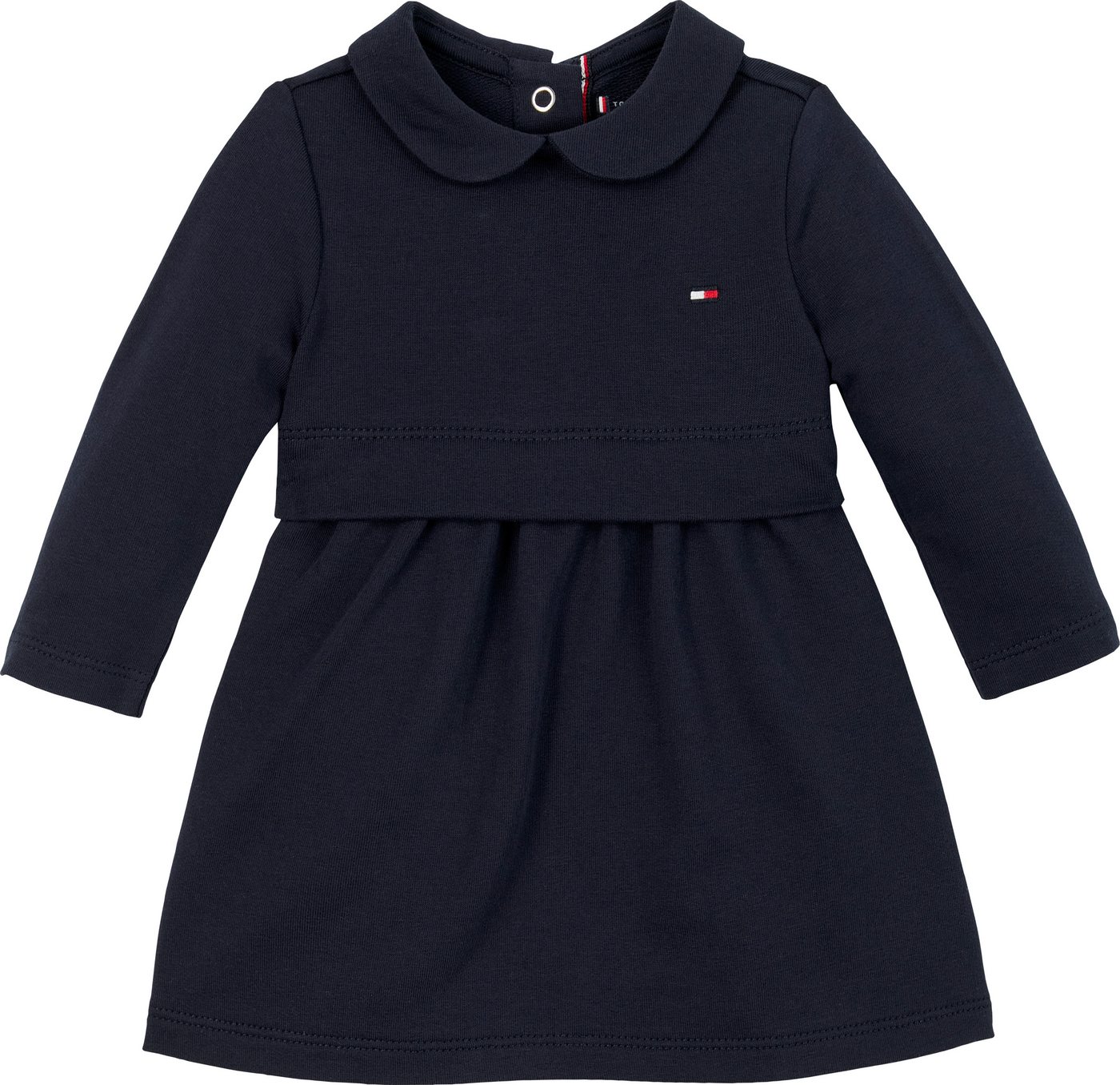 Tommy Hilfiger Jerseykleid ESSENTIAL DRESS LS mit Logostickerei von Tommy Hilfiger