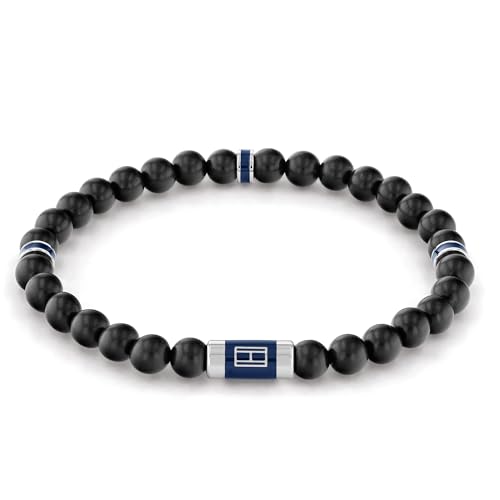 Tommy Hilfiger Jewelry Armband für Herren aus Holzperlen Schwarze Farbe - 2790323 von Tommy Hilfiger