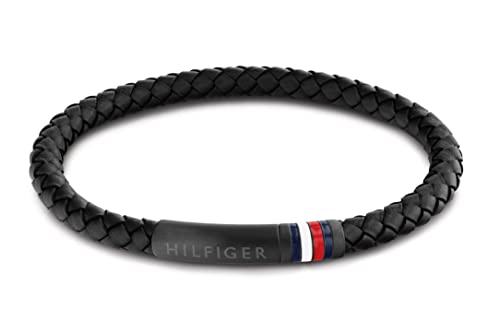 Tommy Hilfiger Jewelry Armband für Herren aus Leder Schwarz - 2790403 von Tommy Hilfiger