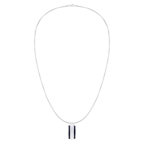 Tommy Hilfiger Jewelry Halskette mit Anhänger für Herren aus Edelstahl mit einer Gravierten Plakette - 2790599 von Tommy Hilfiger