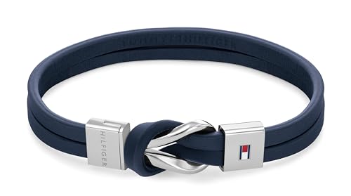 Tommy Hilfiger Jewelry Lederarmband für Herren Marinblaues - 2790443 von Tommy Hilfiger