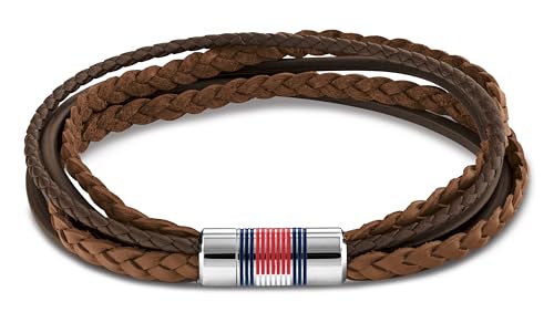 Tommy Hilfiger Jewelry Lederarmband für Herren Braun - 2790425 von Tommy Hilfiger