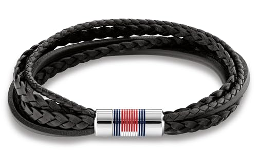 Tommy Hilfiger Jewelry Lederarmband für Herren Schwarz - 2790426 von Tommy Hilfiger