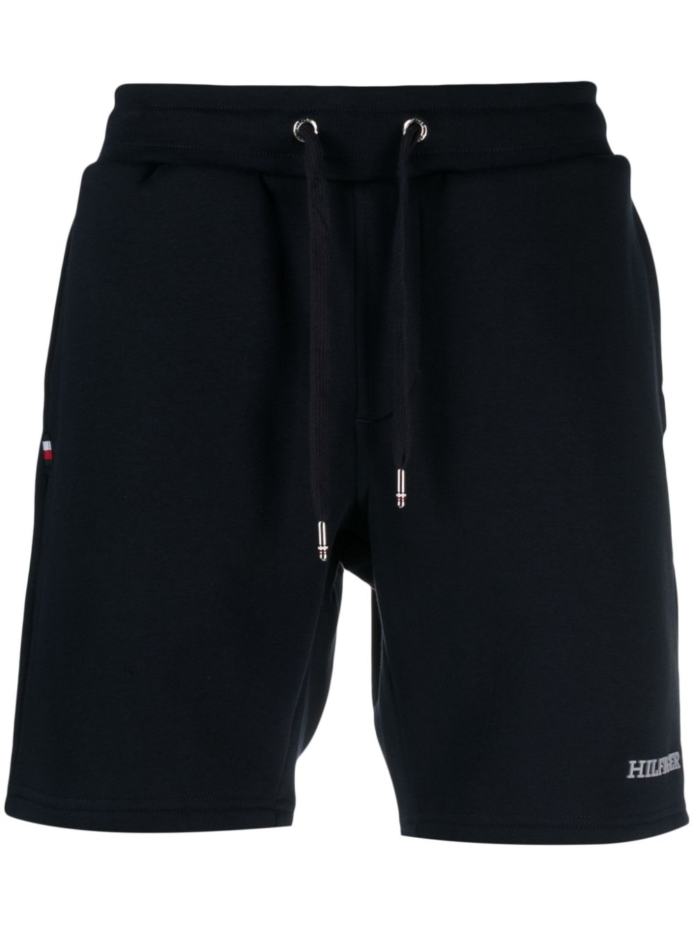 Tommy Hilfiger Joggingshorts mit Logo-Stickerei - Blau von Tommy Hilfiger