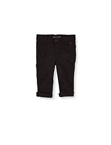 Tommy Hilfiger Jungen Authentic Th Flex Pants Hose, Black, 7 von Tommy Hilfiger