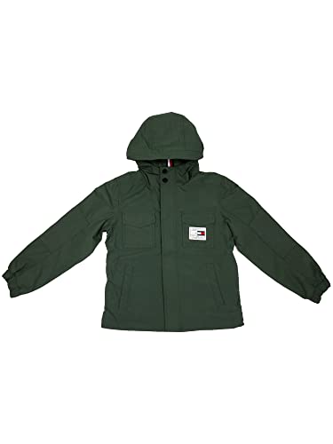 Tommy Hilfiger Jungen Jacke Übergangsjacke Surplus Jacket Gr. 14 Jahre Oliv von Tommy Hilfiger