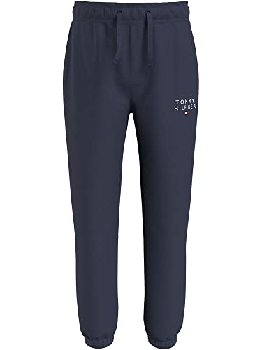 Tommy Hilfiger Jungen Jogginghose Tommy Flag Sweatpant 12 Jahre Blau KB0KB06911 von Tommy Hilfiger