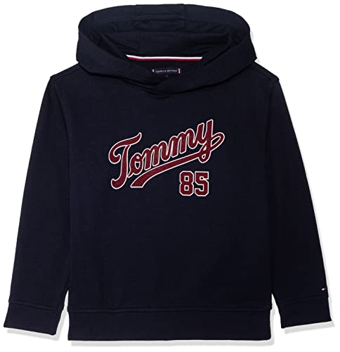 Tommy Hilfiger Jungen Kapuzen-Sweatshirt TH College 85 Hoodie Marine (52) 152 von Tommy Hilfiger