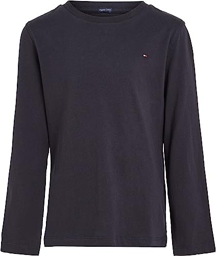 Tommy Hilfiger Jungen Langarmshirt Basic, Blau (Sky Captain), 3 Jahre von Tommy Hilfiger