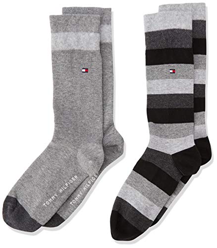 Tommy Hilfiger Kinder Classic Socken, Schwarz, 27/30 (2er Pack) von Tommy Hilfiger