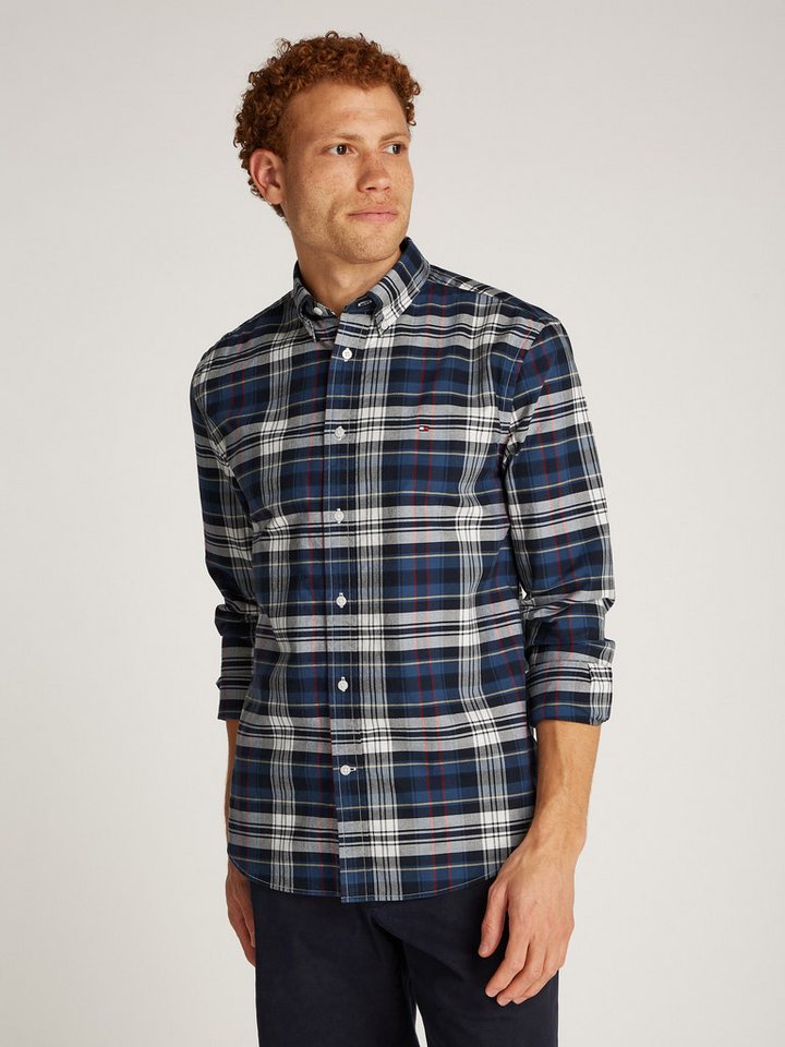 Tommy Hilfiger Karohemd OXFORD HERITAGE PLAID RF SHIRT mit Schottenkaro von Tommy Hilfiger