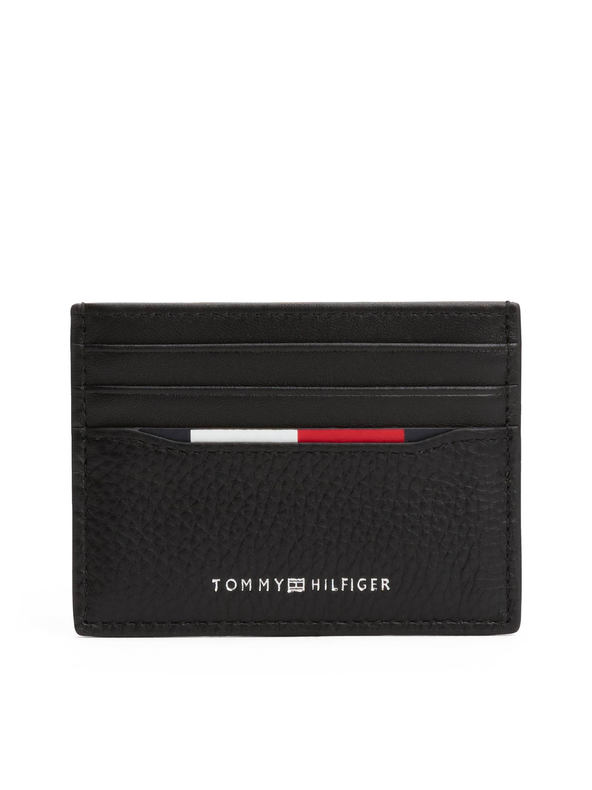 Tommy Hilfiger Kartenetui "TH CENTRAL CC HOLDER", Unisex Geldbeutel, mit Logoschriftzug und Logoflag von Tommy Hilfiger