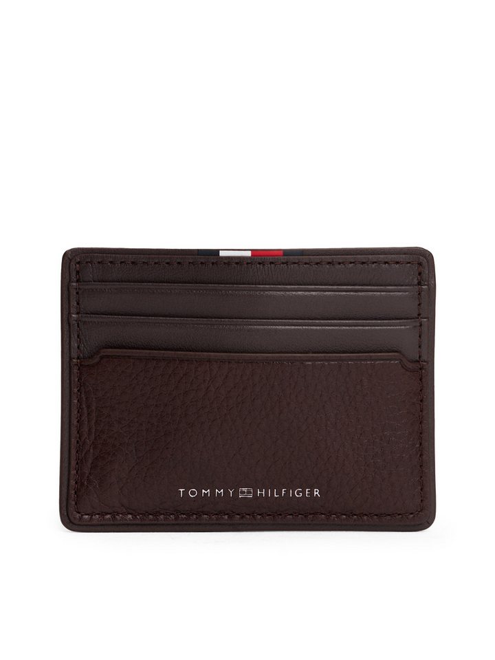 Tommy Hilfiger Kartenetui TH CORP CC HOLDER, Unisex Mini-Geldbeutel, Portemonnaie mit Logoschriftzug und Flagge von Tommy Hilfiger