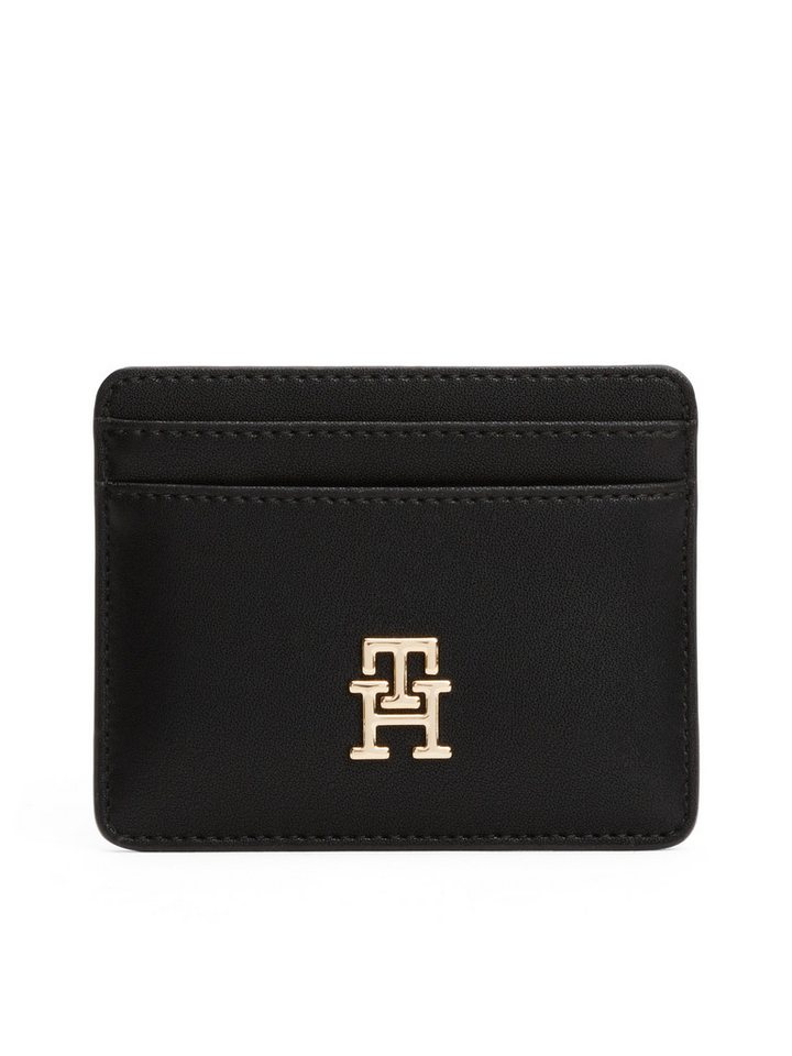 Tommy Hilfiger Kartenetui TH FEMININE CC HOLDER, Portemonnai, Geldbörse mit edlem TH-Schmuckelement von Tommy Hilfiger