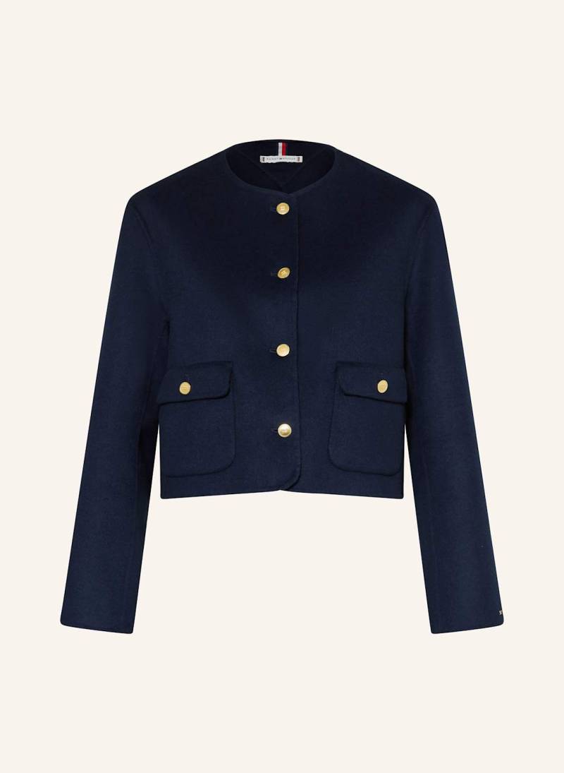 Tommy Hilfiger Kastenjacke blau von Tommy Hilfiger