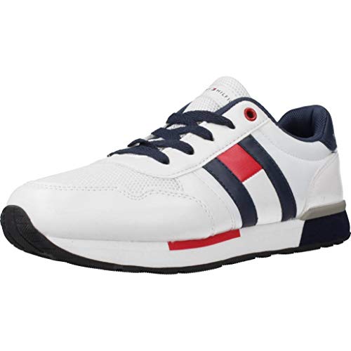 Tommy Hilfiger Kinder Sneaker Weiss (10) 38 von Tommy Hilfiger