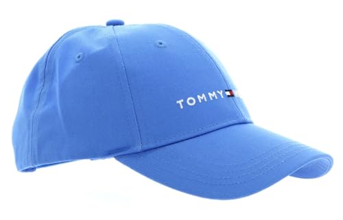 Tommy Hilfiger Kinder Unisex Cap Essential Cap Basecap, Blau (Blue Spell), S-M von Tommy Hilfiger