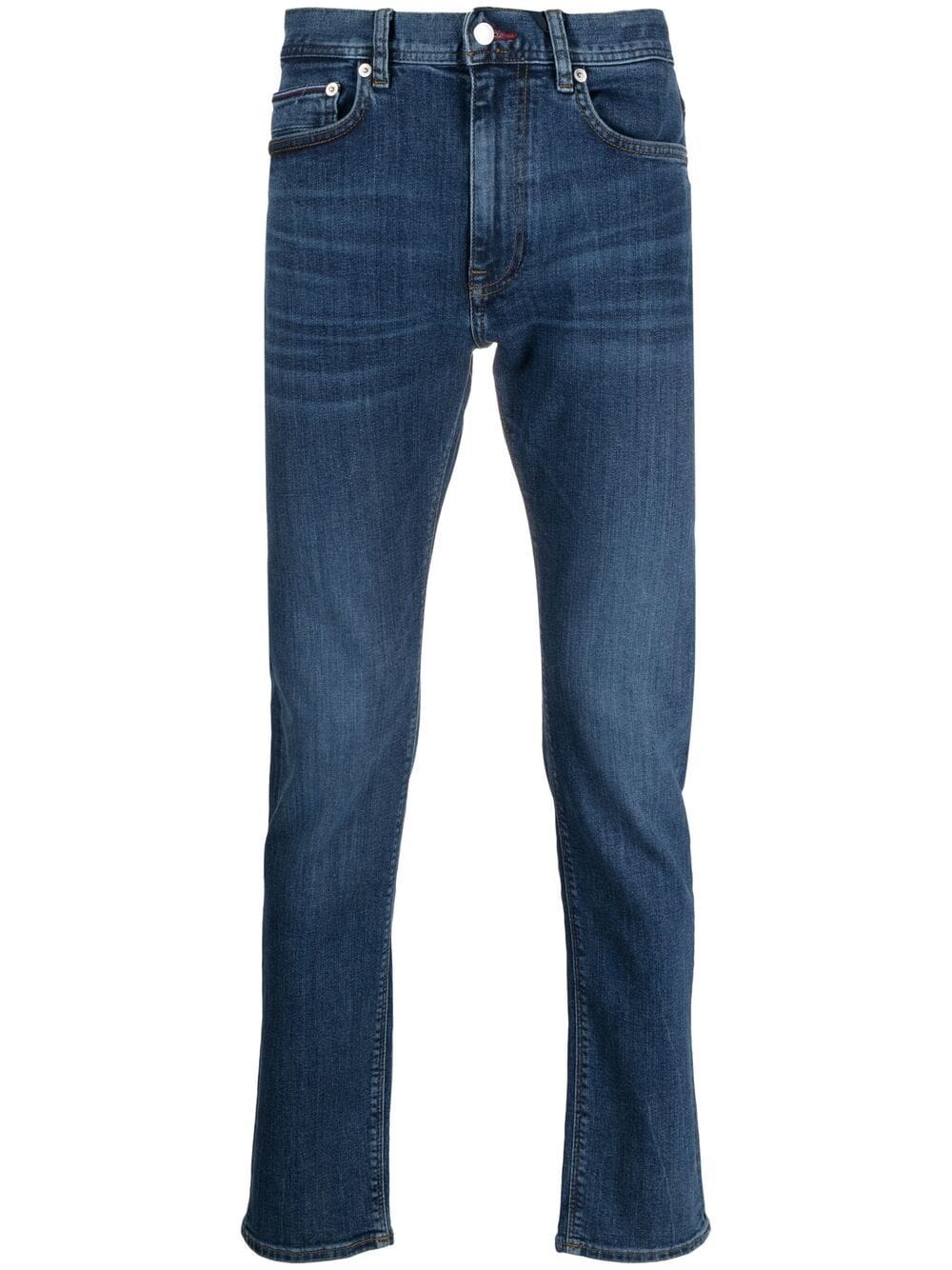 Tommy Hilfiger Klassische Slim-Fit-Jeans - Blau von Tommy Hilfiger