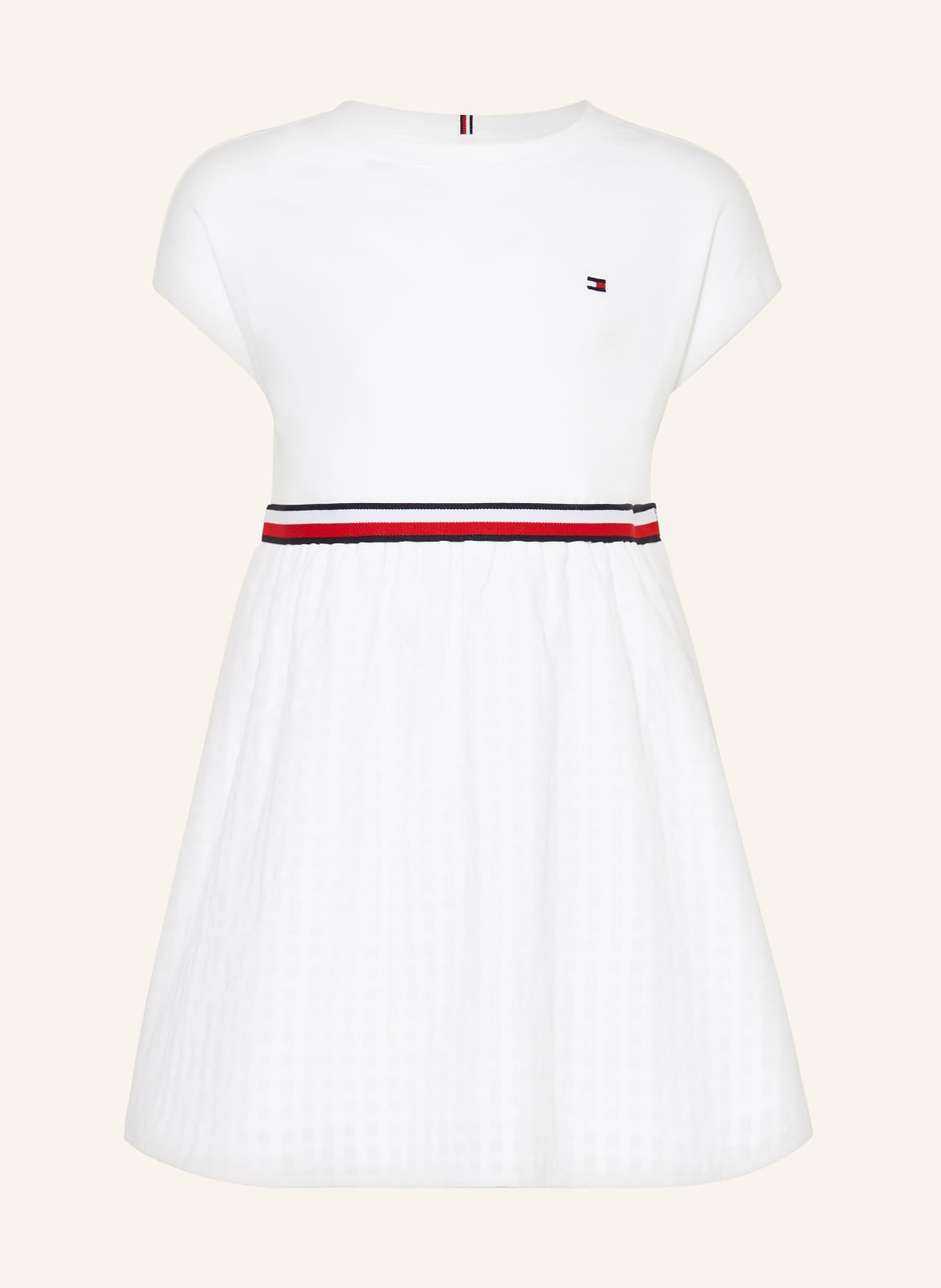 Tommy Hilfiger Kleid weiss von Tommy Hilfiger