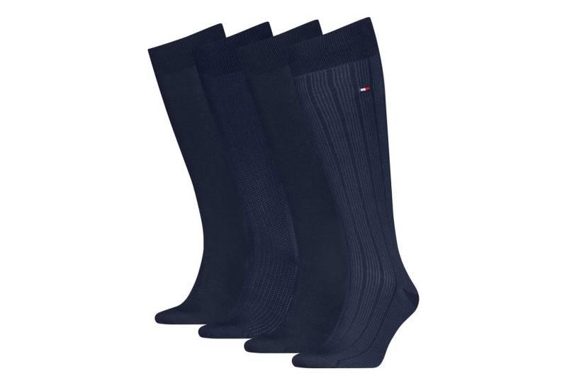 Tommy Hilfiger Kniestrümpfe TH MEN KNEEHIGH 4P TIN GIFTBOX (4er Pack) von Tommy Hilfiger
