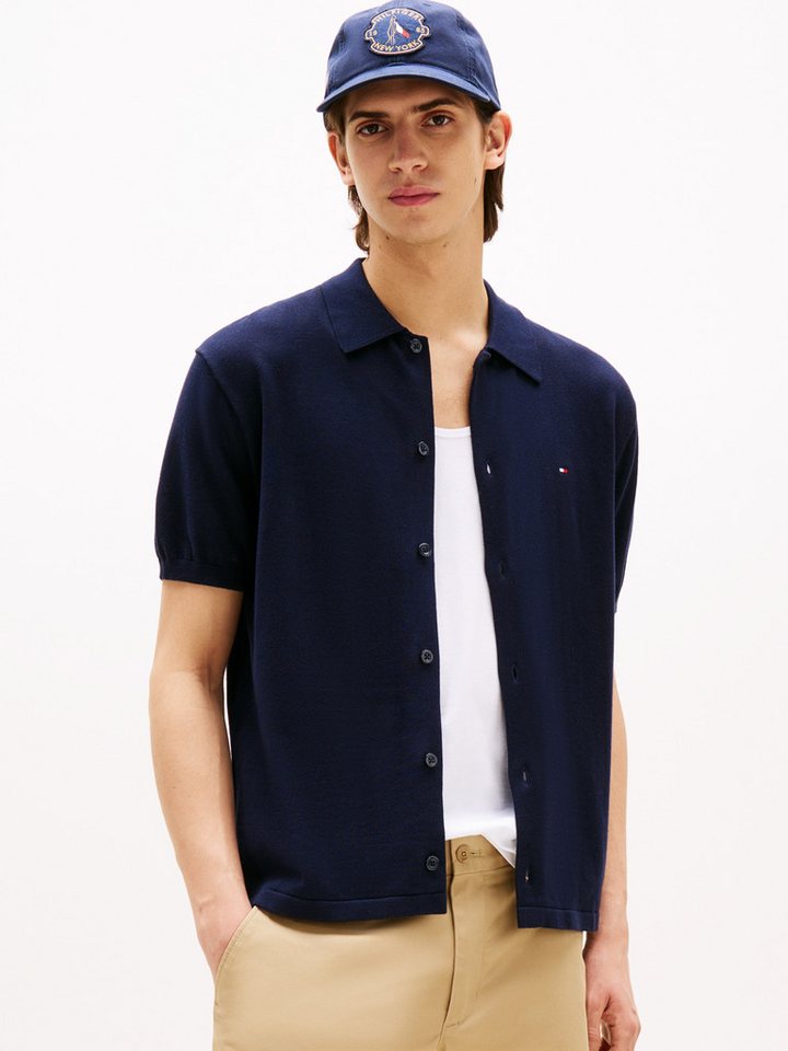 Tommy Hilfiger Kurzarmhemd ESSENTIAL COTTON SS OVER SHIRT von Tommy Hilfiger