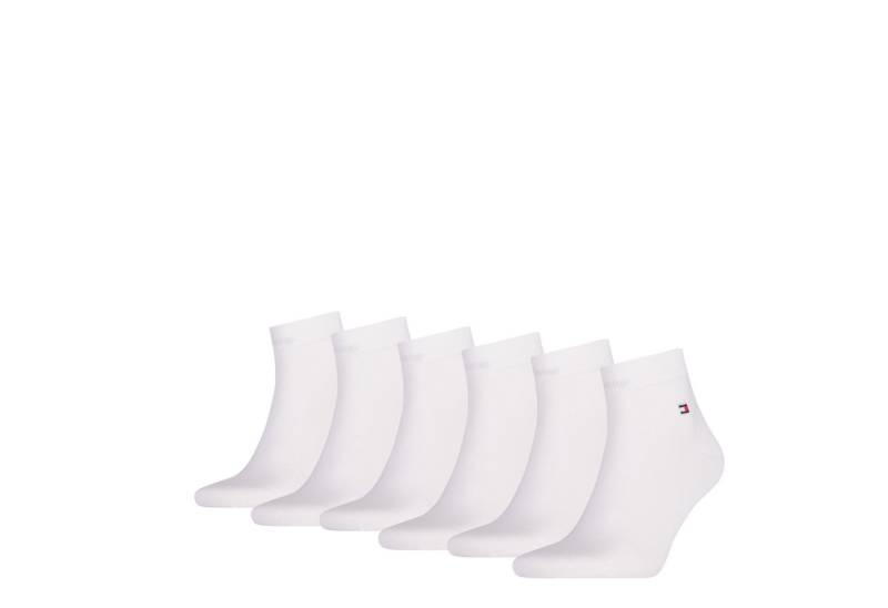 Tommy Hilfiger Kurzsocken TH MEN QUARTER 6P ECOM (6-Paar, 6 Paar) mit Logostickerei von Tommy Hilfiger