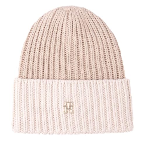 Tommy Hilfiger LIMITLESS CHIC BEANIE, beige(abhbeige), Gr. * von Tommy Hilfiger