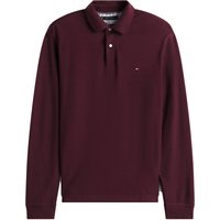 Tommy Hilfiger Langarm-Poloshirt aus Baumwoll-Piqué, Regular Fit in XL von Tommy Hilfiger
