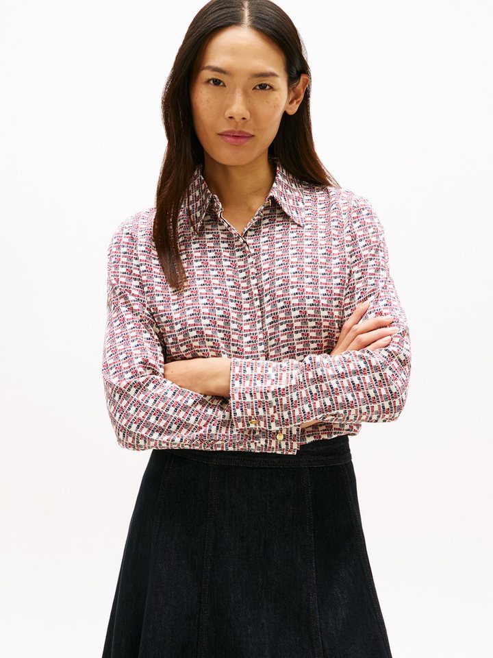 Tommy Hilfiger Langarmbluse VIS TWILL LS REGULAR SHIRT von Tommy Hilfiger