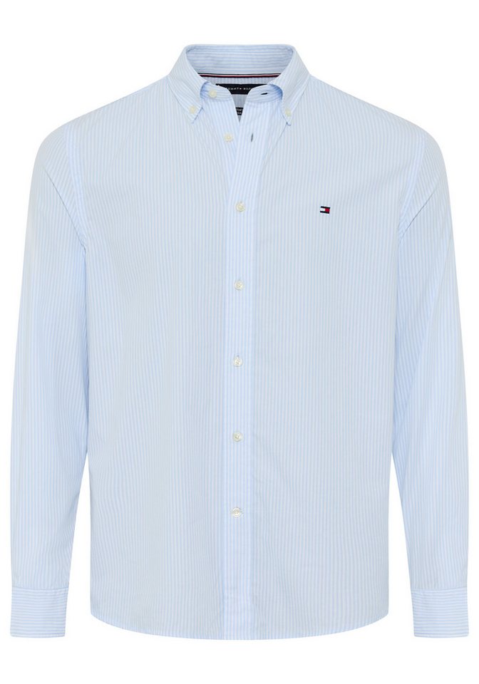 Tommy Hilfiger Langarmhemd CORE FLEX POPLINE CLASSIC STRIPE regular fit, Button-down-Kragen, feine Streifen von Tommy Hilfiger
